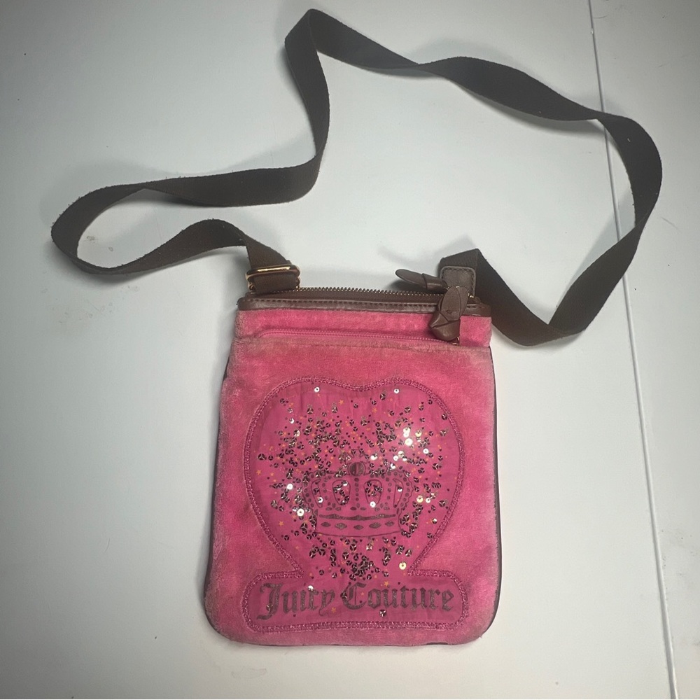 Juicy Couture cross body bag vintage y2k